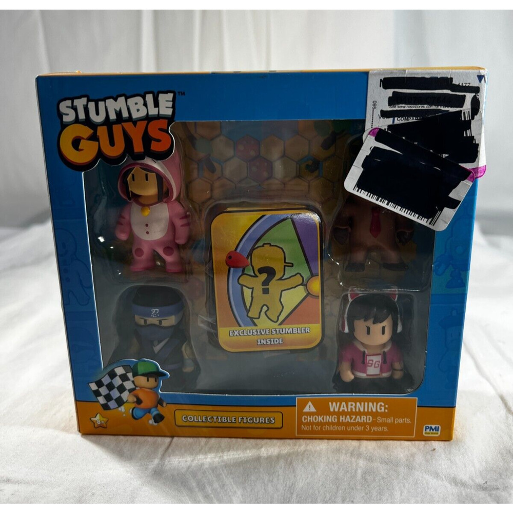 Stumble Guys Set 5 Action Figures Mystery Stumbler Meowmer Kai Gamer Capybara